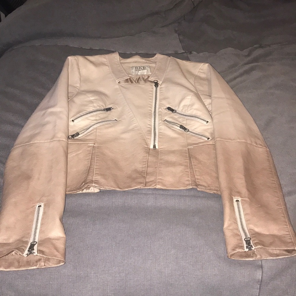 Leather jacket